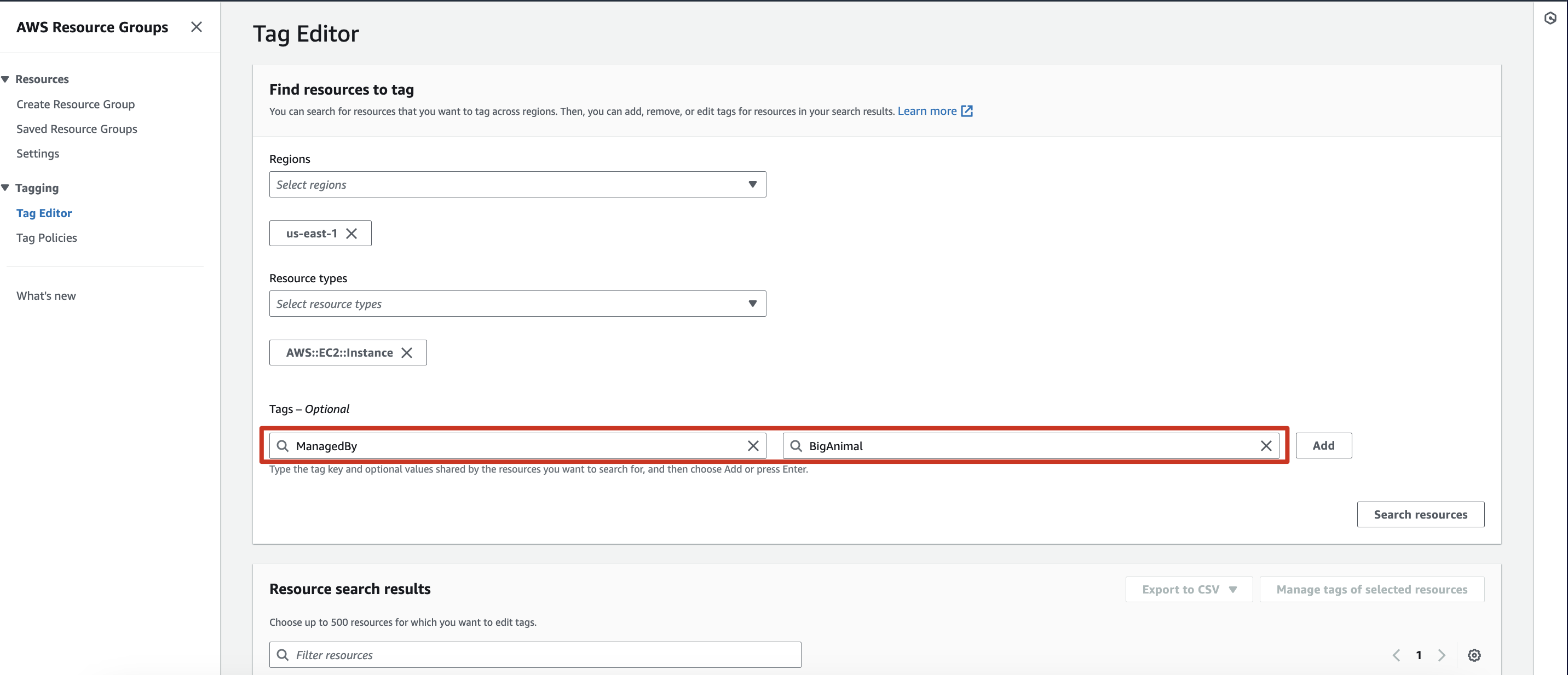 How to add the custom tags for BigAnimal AWS EC2 instances using Tag ...